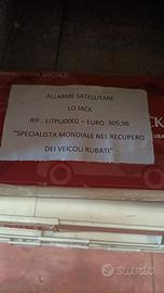 Allarme Satellitare Lo Jack