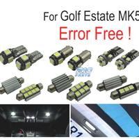 KIT 14 LAMPADE LED INTERNE PER VOLKSWAGEN VW GOLF 