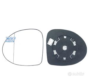 VETRO SPECCHIO + BASE SINISTRA RENAULT TWINGO 07-1