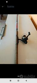 Canna da pesca con mulinello 