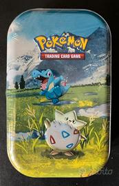 Pokémon Mini Tin Ascesa Eroica Togepi Ttotodile