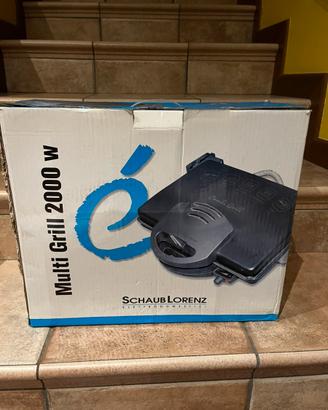 Multi grill 2000w Schaub Lorenz nuova con scatola