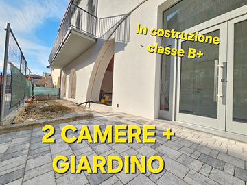 NUOVO 2 CAMERE + GIARDINO classe B+, no condominio