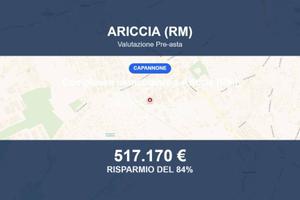 Immobile in asta di 16017 m² a Ariccia
