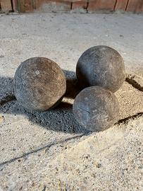 Bocce in legno vintage