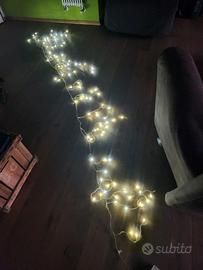 Tenda luminosa natatalizia LED 6 metri