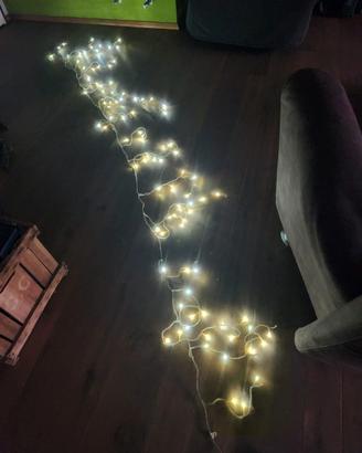 Tenda luminosa natatalizia LED 6 metri