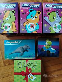 Mc Donald's playmobil care bears grinch super Mari