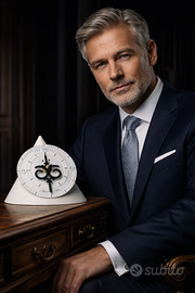 Orologio artigianale in carta n° 2 - Monosfera