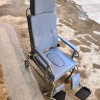 Sedia con rotelle Comoda anziani - bagno wc doccia