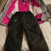Giacca e pantalone sci bimbo/a