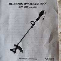 Decespugliatore novatec elettrico 