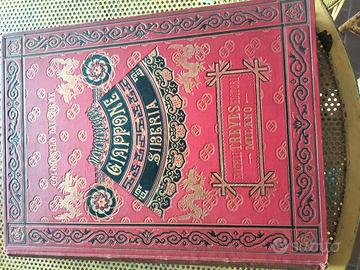 libro antiquariato 1885 - Giappone e Siberia