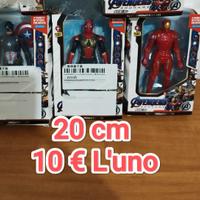  giocattoli spiderman Hulk tanos Iron Man c americ