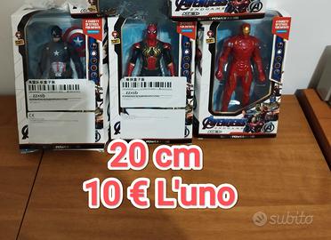  giocattoli spiderman Hulk tanos Iron Man c americ