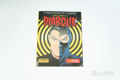 ALBUM Panini "I mille volti di DIABOLIK" + Gadget