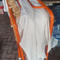 letto richiedibile in ferro... rete materasso ruot