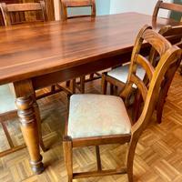 pianoforte sedie tavolo