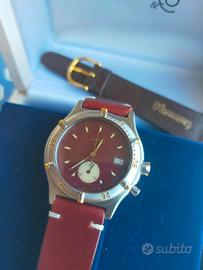Eberhard Chrono Monopulsante Burgundy 