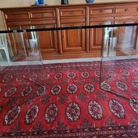 Tavolo in cristallo Fiam
