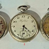 Lotto N° 3 orologi  funzionanti primi anni del 900