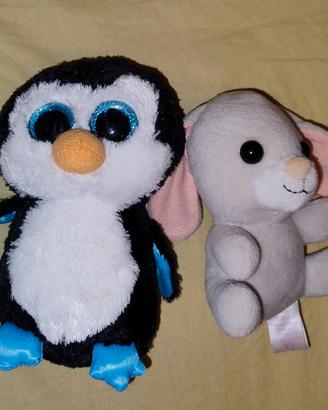 Due peluche da uovo sorpresa 