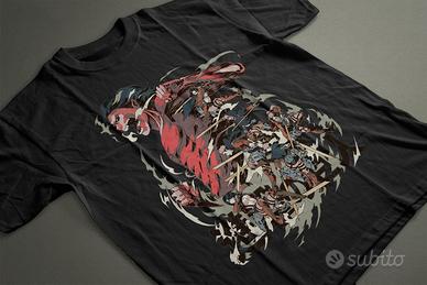 T-Shirt Anime Attack on Titan | Shingeki no Kyojin