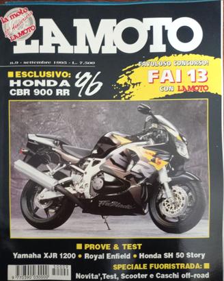 rivista LA MOTO numero 9 anno 1995