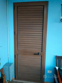 porta persiana color noce