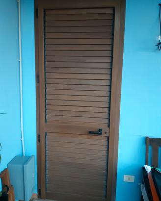 porta persiana color noce