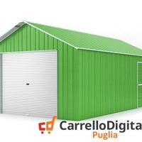 Baracca cantiere 438x724 saracinesca verde chiaro