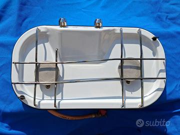 Piano cottura camper 2 fuochi gas butano Westfalia