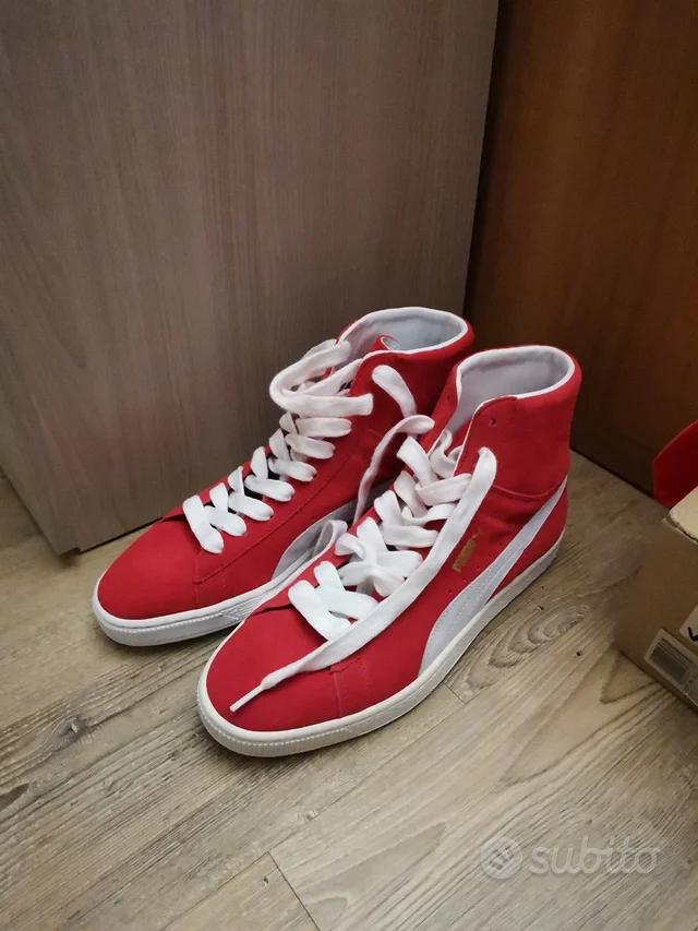 Scarpe Puma alte rosse 42 5 Abbigliamento e Accessori In vendita a Verona