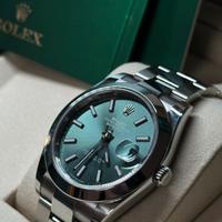 Rolex Datejust verde 41 2025 NUOVO