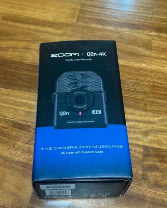 🎥 Zoom Q2n-4K Handy Video Recorder – Come NUOVO!