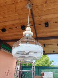 lampadario murano vintage