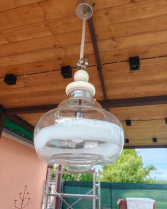lampadario murano vintage