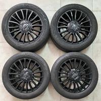 Cerchi 17 neri e pneumatici originali Fiat 500X