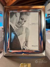 Cornice Argento 999 BELCOM NUOVA con scatola