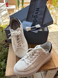 Hogan Sneaker  in pelle bianca tg. 36,5 ottime!
