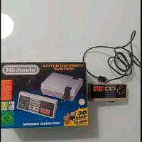 Nintendo NES mini con scatola e secondo joytstick