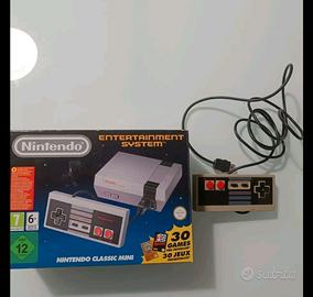 Nintendo NES mini con scatola e secondo joytstick