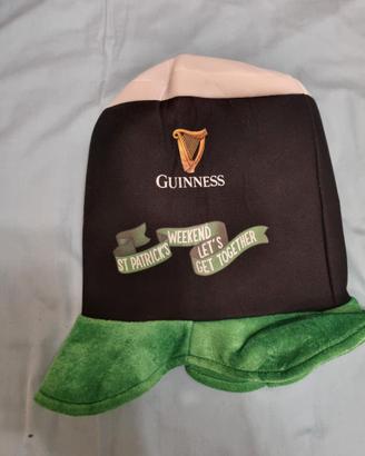 Cappello Guinness Birra Copricapo 30cm Gadget St.