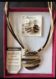 Parure collana e orecchini Dim Bijoux