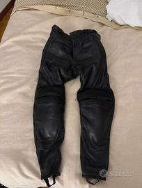 Pantaloni da moto uomo in pelle Halvarssons