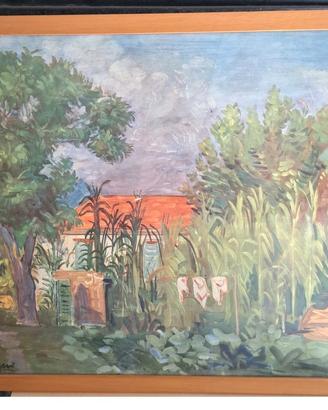quadro a tempera di Achille Funi