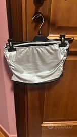 top a fascia argento metalizzato+top fascia gratis
