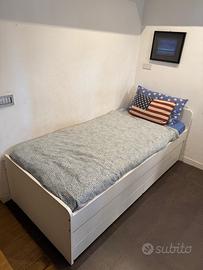 LETTO SINGOLO CON LETTO ESTRAIBILE