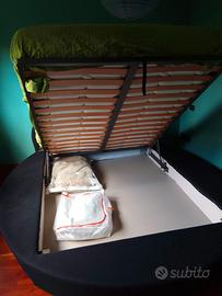 Letto contenitore base rotonda