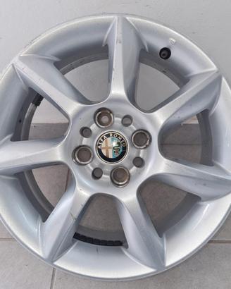 1 cerchio lega alfa romeo mito r15 ls633